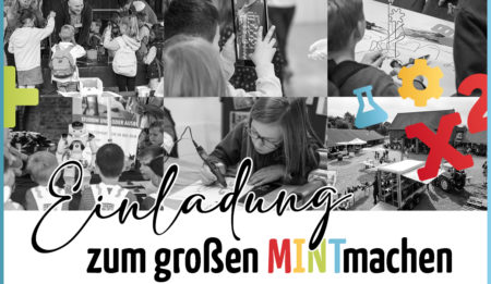 Einladung zum großen MINTmachen am 04.07.2025!