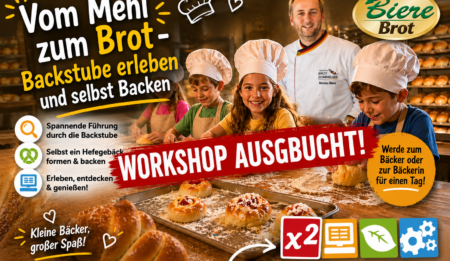 Vom Mehl zum Brot – Backstube erleben und selbst backen