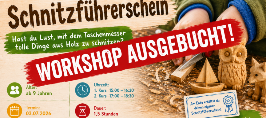Schnitzführerschein Scheunenwerkstatt
