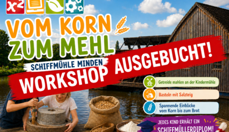 Dein Müllerdiplom auf der Schiffmühle in Minden!