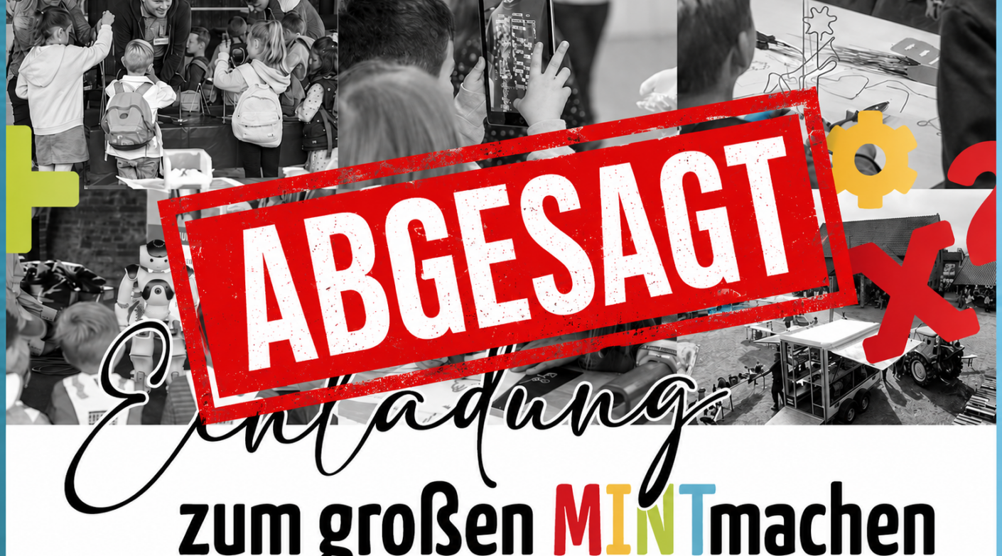 -abgesagt- Einladung zum großen MINTmachen am 26.06.2026!