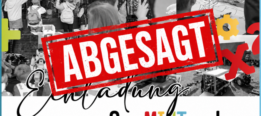 -abgesagt- Einladung zum großen MINTmachen am 26.06.2026!