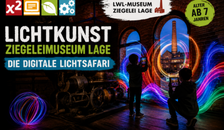 Lichtkunst – Ziegeleimuseum Lage – Die digitale Lichtsafari